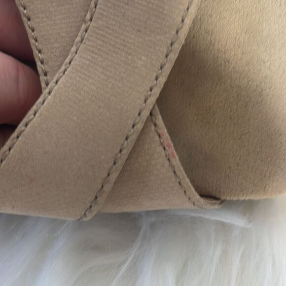 Dansko Beige Nubuck Woodgrain Mule Slide Sandals Sz 40/US. 9.5-10 - Picture 5 of 10